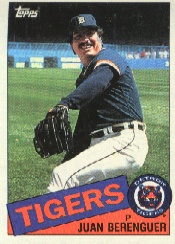 1985 Topps Baseball Cards      672     Juan Berenguer